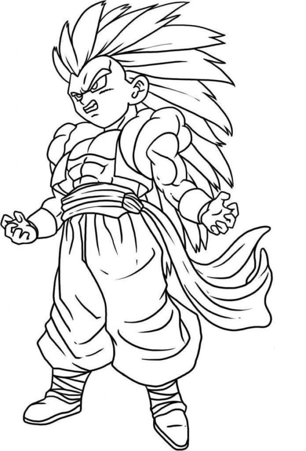 baixar desenhos dragon ball para colorir