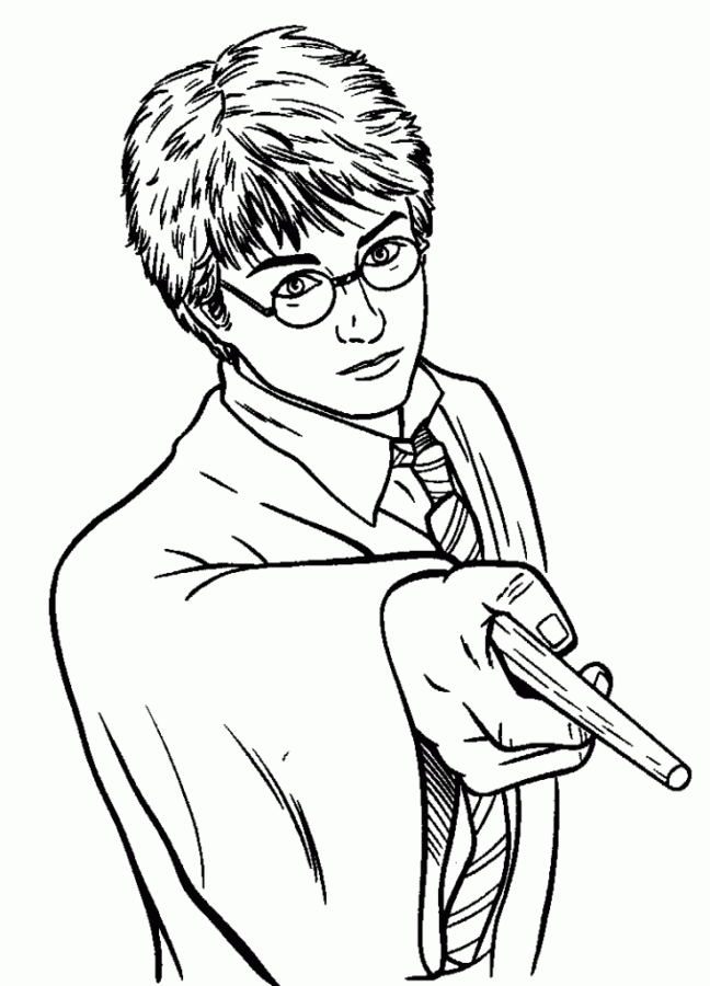 Harry Potter para Colorir