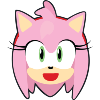 Amy Rose para Colorir