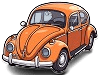 Fusca para Colorir