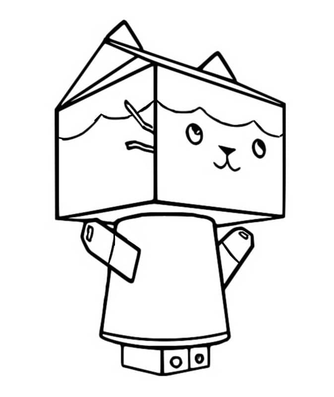 Desenho Baby Box A casa mágica Da Gabby Para Colorir