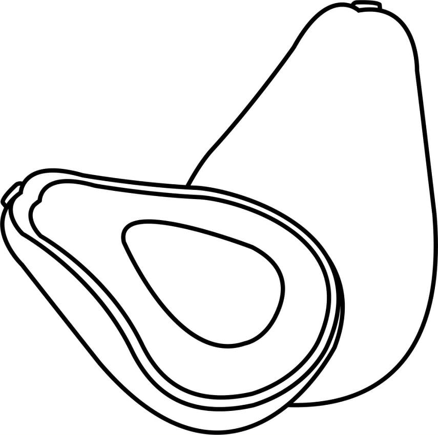 Desenhar Abacate