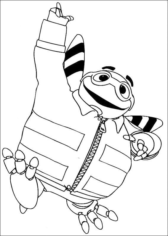 Desenho Imprimivel De Adiboo grátis