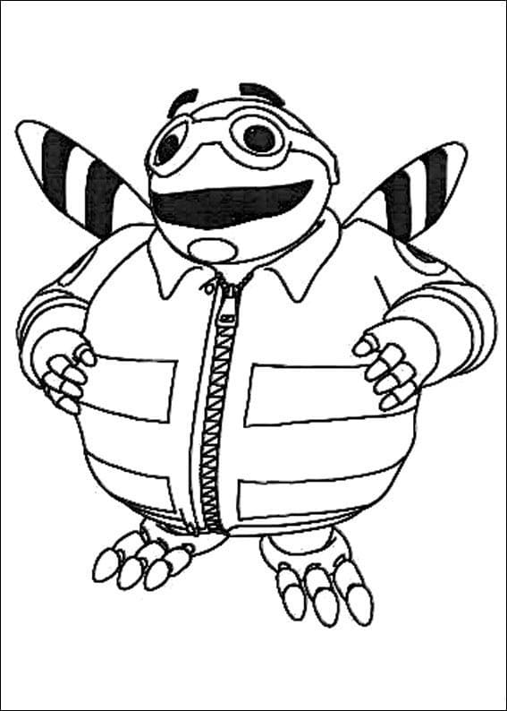 Desenho Imprimivel Do Adiboo Para Colorir