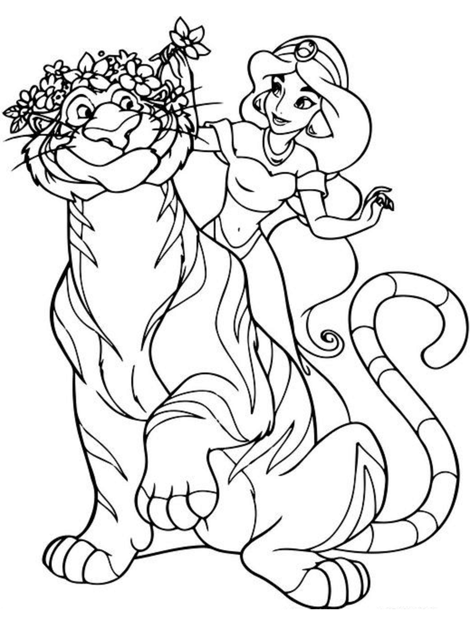 Aladim para Colorir