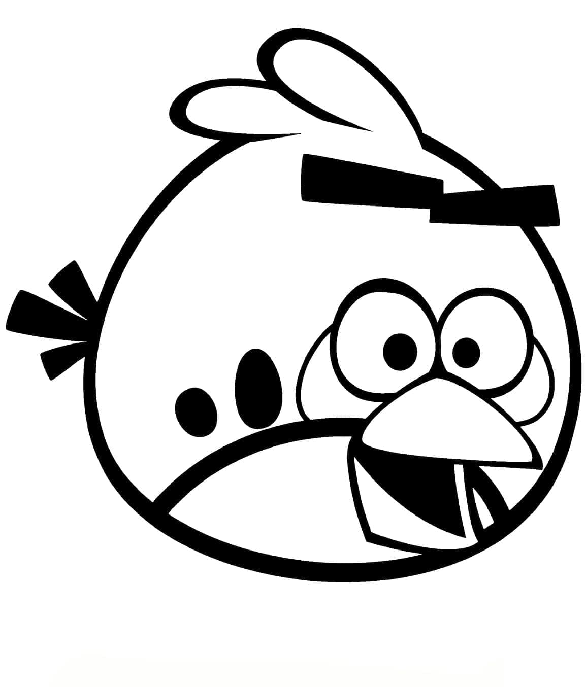 Angry Birds Para Colorir
