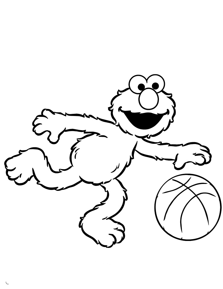 Basquete para Colorir