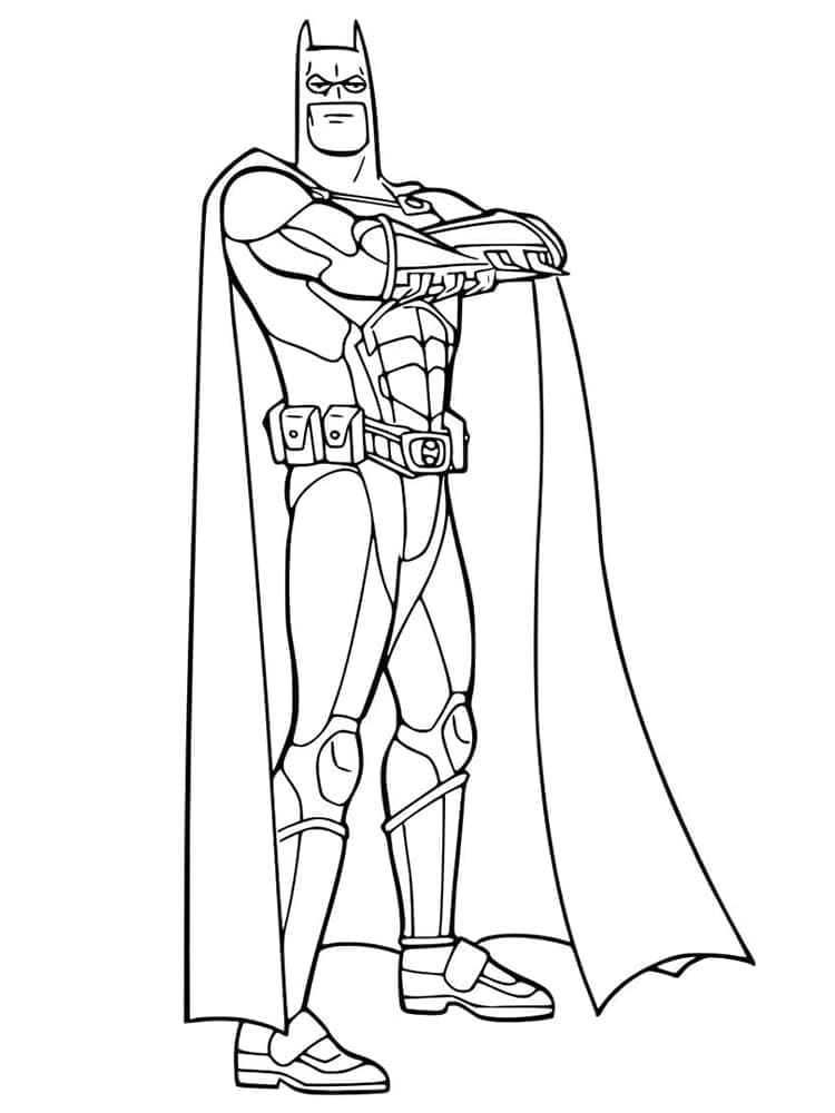 Desenhos De Batman Imprimivel Para crianças Para Colorir