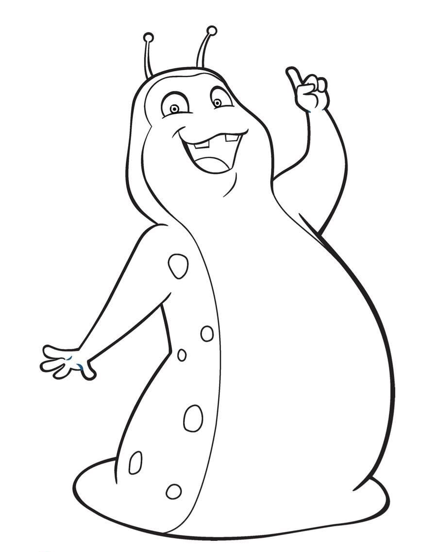 Desenho De Walter De Beat Bugs Para Colorir