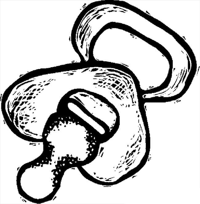 ilustração Em Desenho De Bico Para Colorir