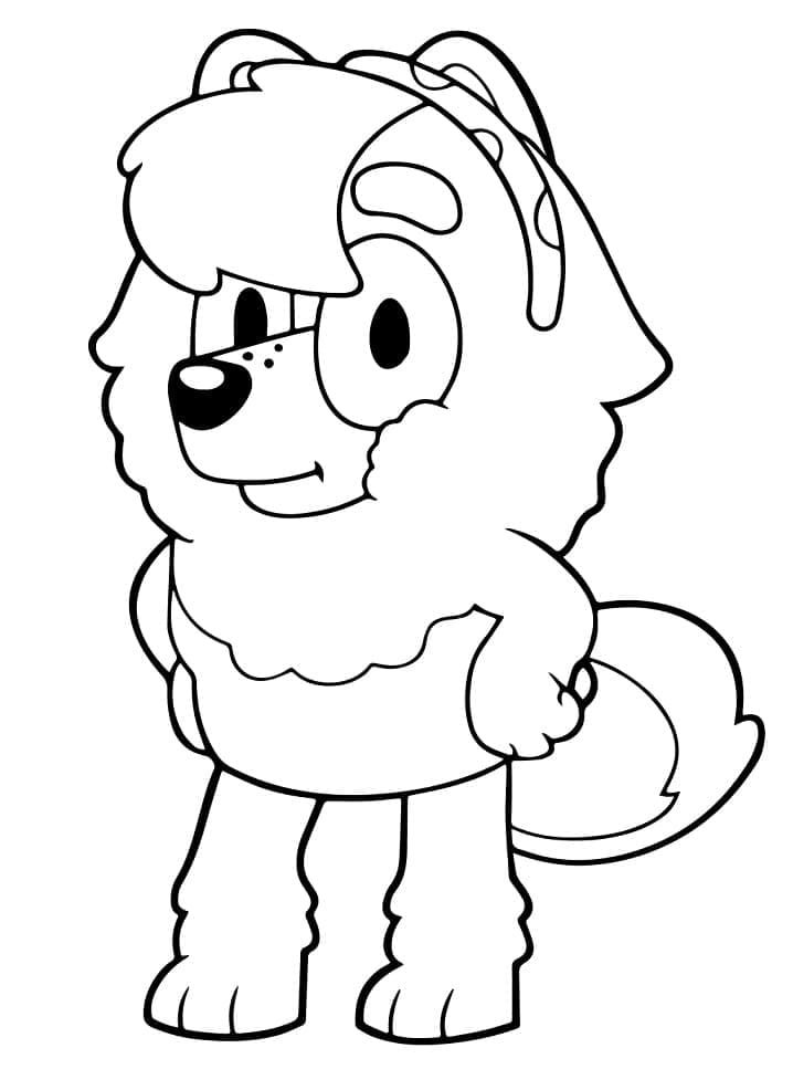 Desenho De Spitz judô Para Colorir