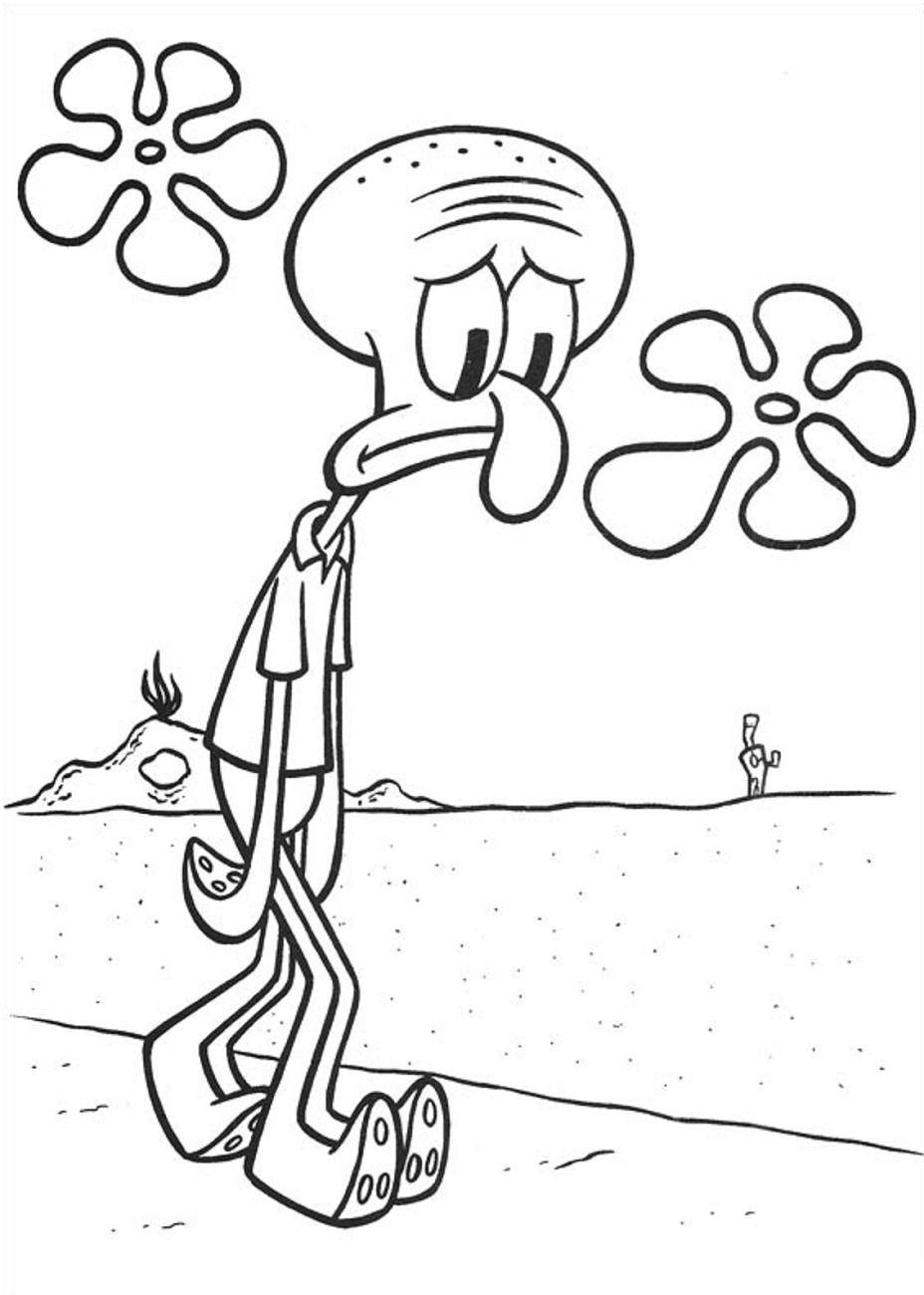 Bob Esponja para Colorir