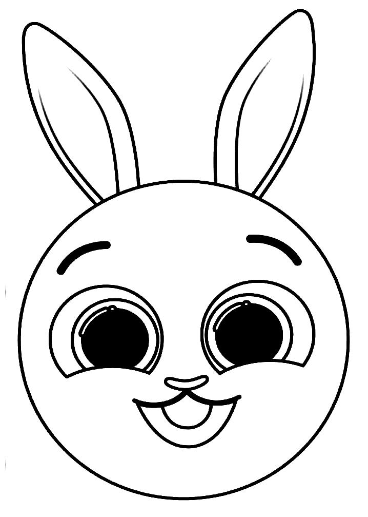 Desenho Buny Bolofofos Para Colorir
