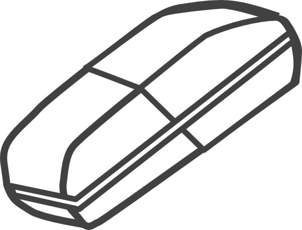 Desenho De Borracha Para Colorir Com lápis De Cor e Imprimir