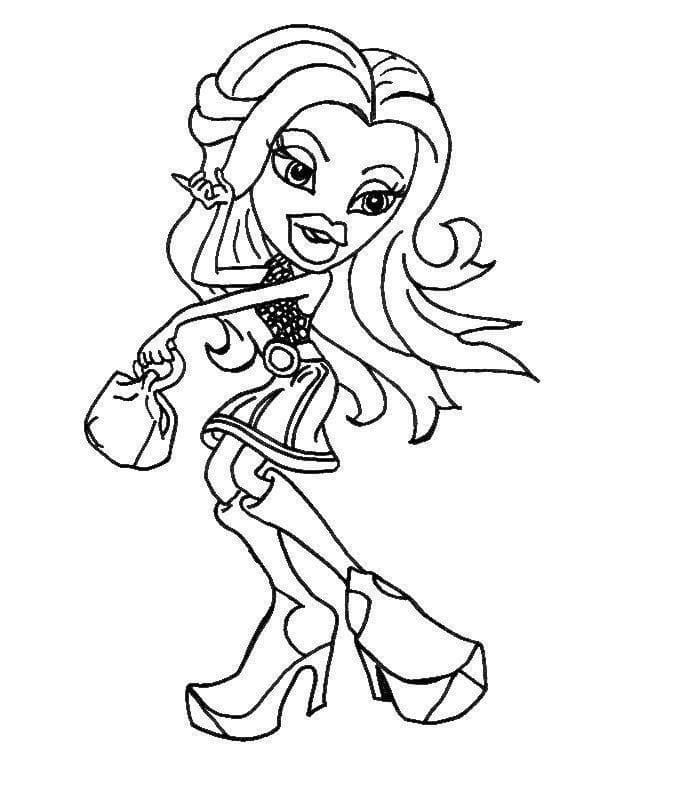 Bratz para Colorir