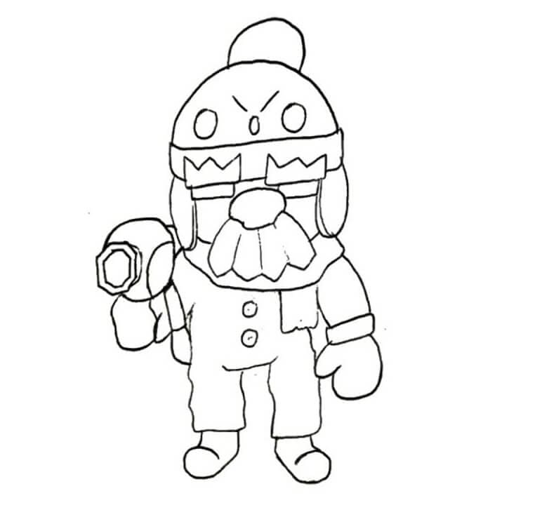 Brawl Stars para Colorir