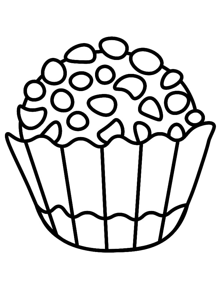 Desenho Pdf De Brigadeiro Para Baixar e Colorir