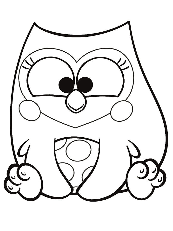 Desenho De Bubu Para Colorir