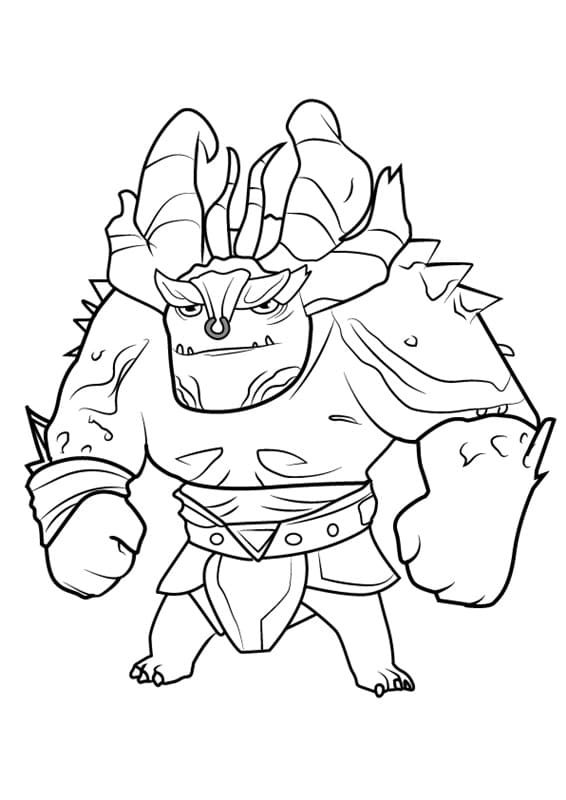 Caçadores de Trolls para Colorir