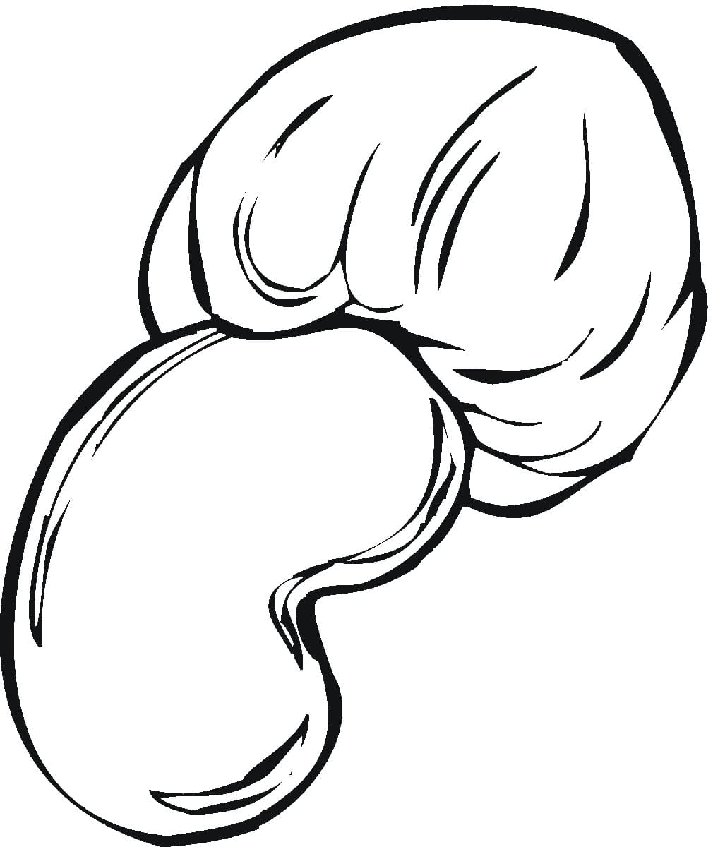 Caju para Colorir