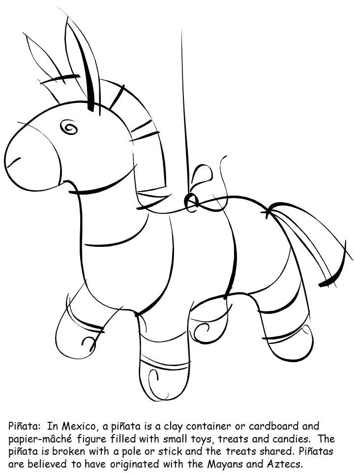 Cavalo para Colorir