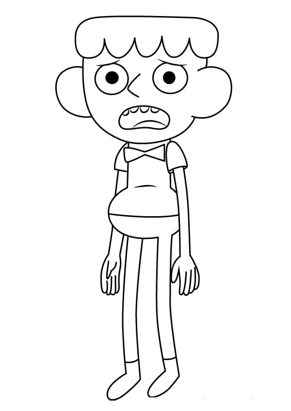 Desenho Breehn De Clarencio Para Colorir