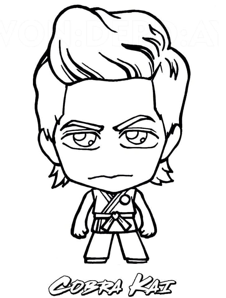 Desenho De Miguel Diaz Para Colorir