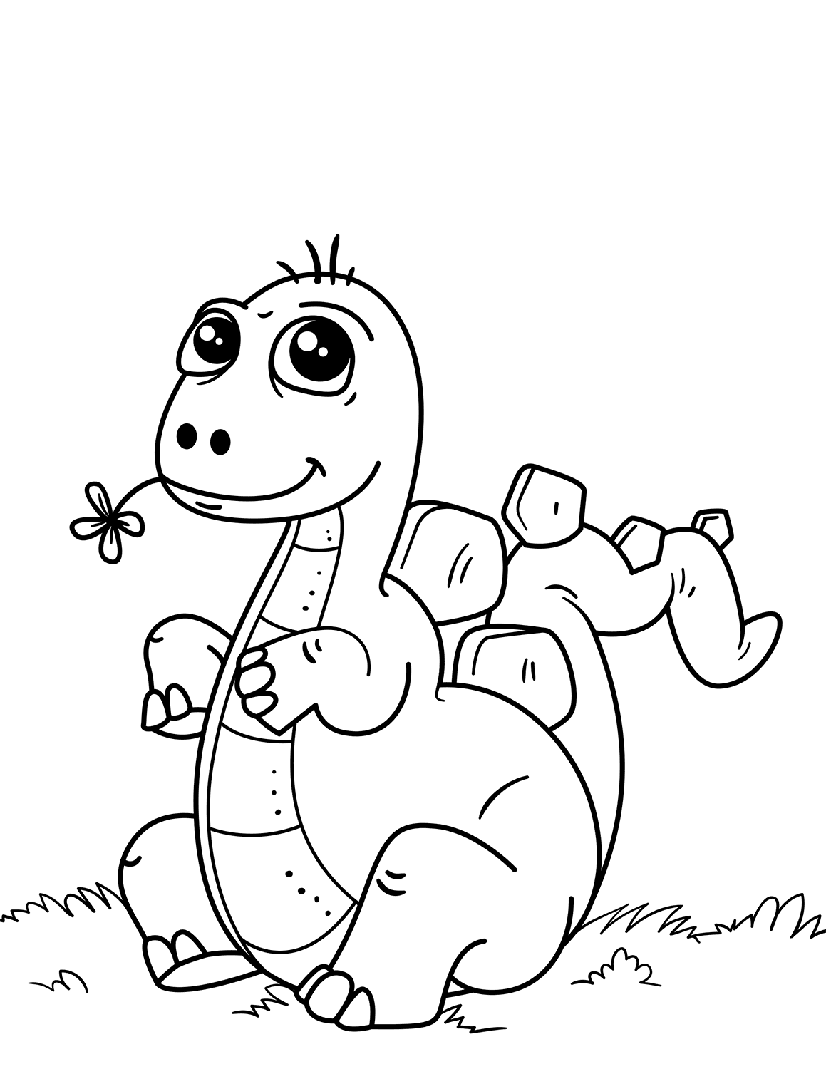Dinossauro para Colorir