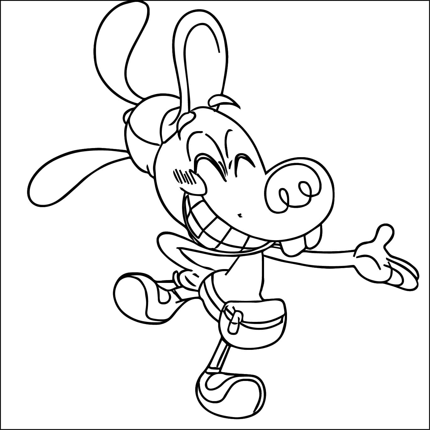 Desenho De Bloofy De Divertida Mente 2 Para Colorir