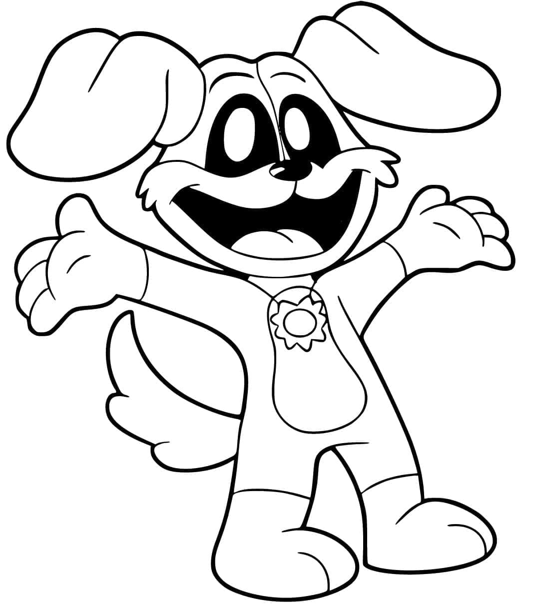 Desenho De Imprimivel Dogday Para Colorir