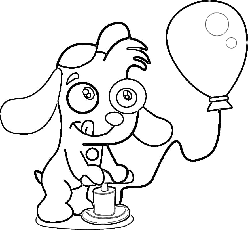 Desenho Doki 2 Para Colorir