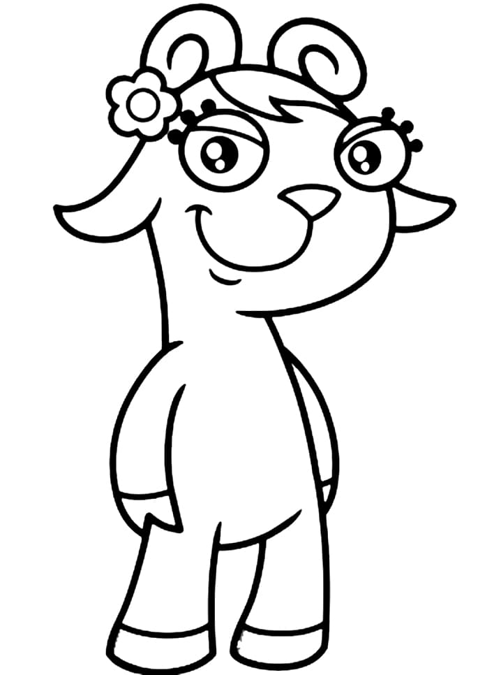 Doki para Colorir
