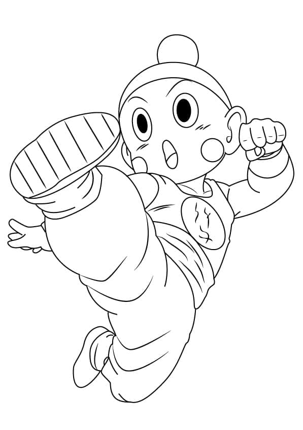 Desenhos De Chaos De Dragon Ball Z Para Colorir