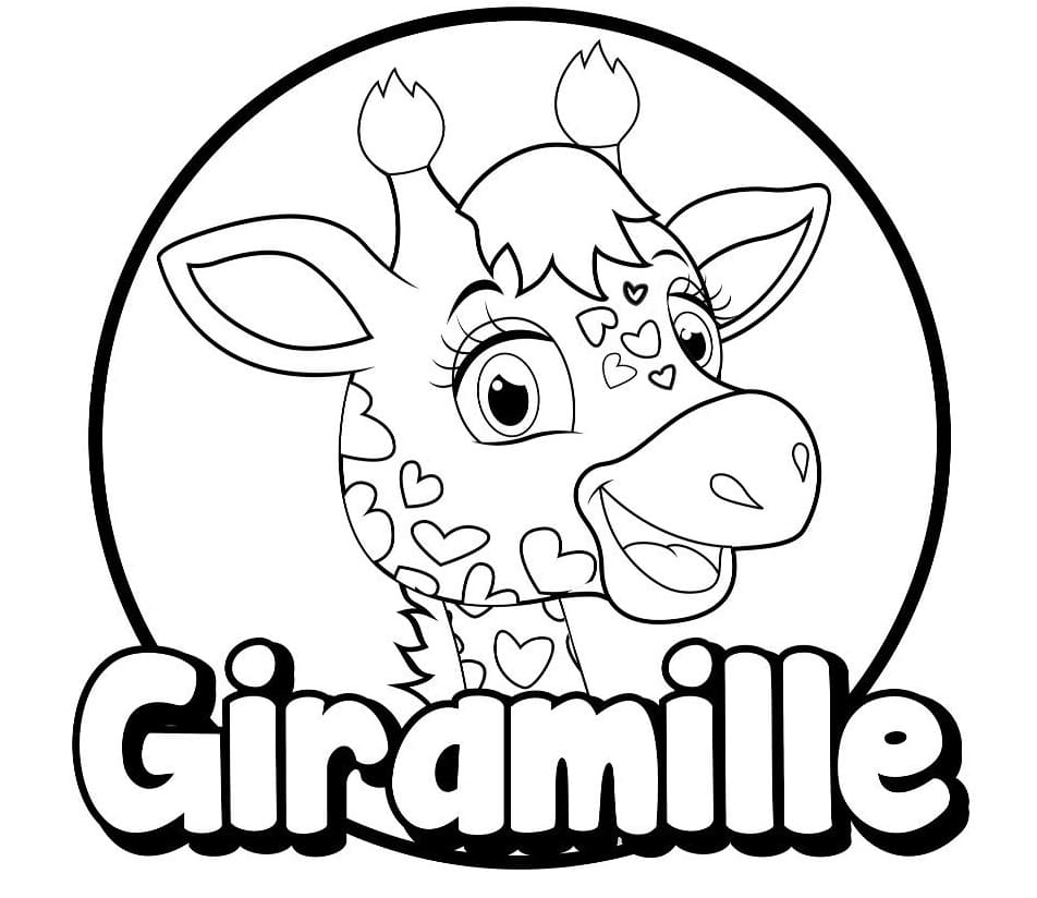 Desenho De Giramille Para Colorir