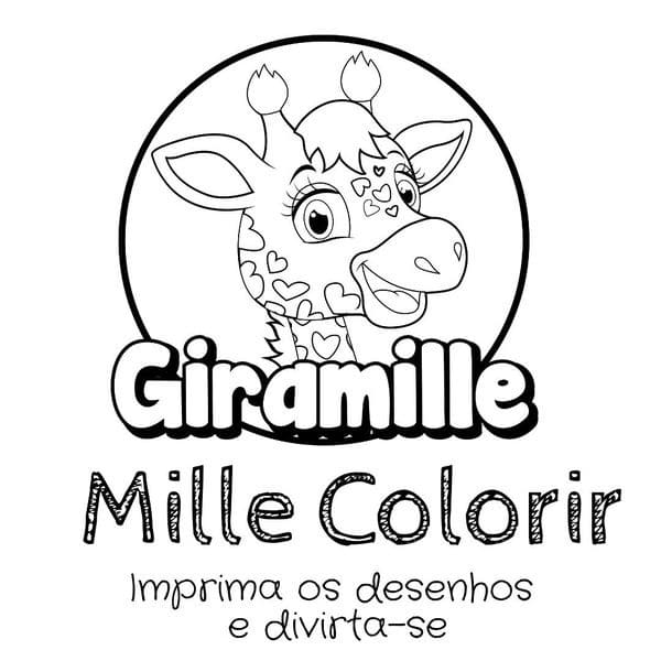 Giramille para Colorir
