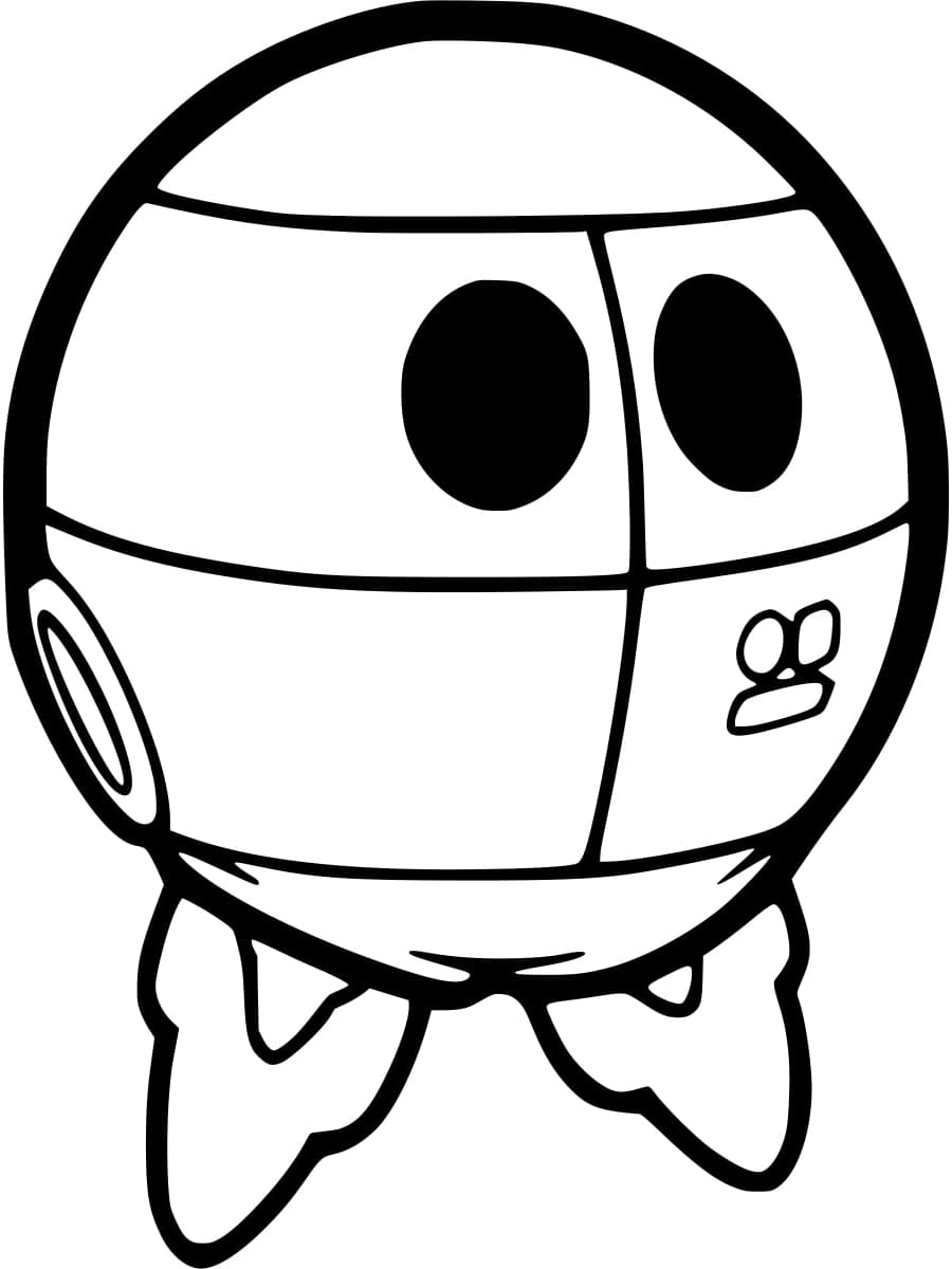 Desenho De Grimbot Go Jetters Para Colorir