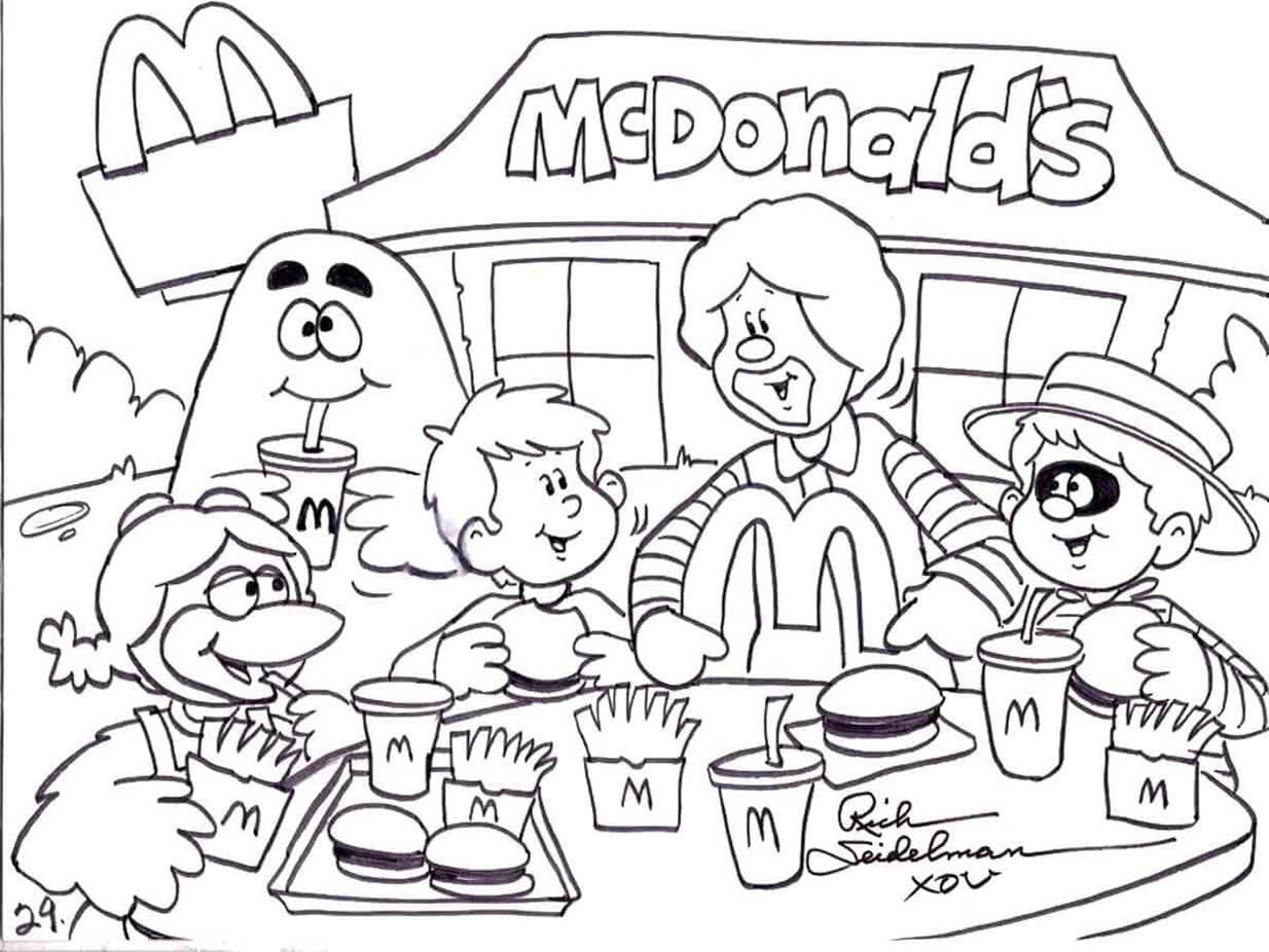 Desenhos De Grimace Imprimivel grátis Para Colorir