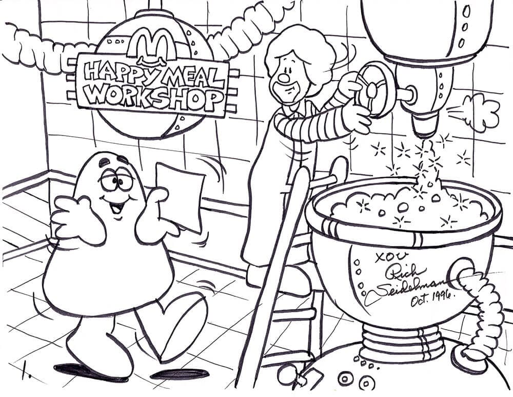 Desenhos de Grimace Mcdonalds para Colorir Desenhos de Grimace Mcdonalds para Colorir