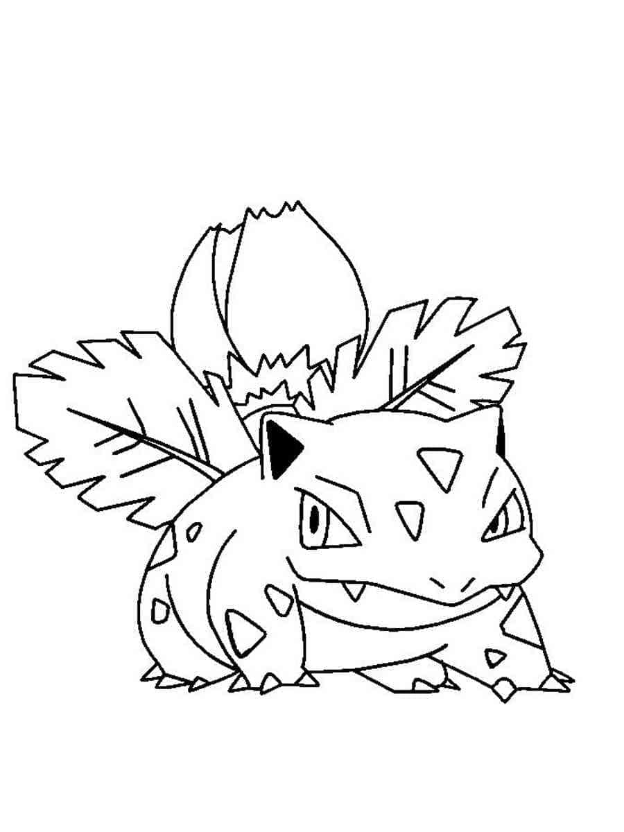 Ivysaur de Pokémon para Colorir