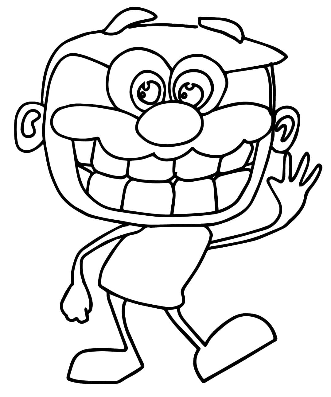 Desenho De josé comilão Para crianças Para Colorir