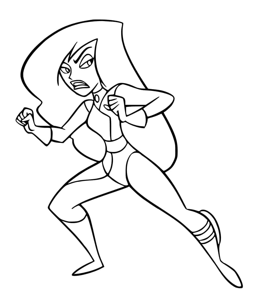 Desenhos De Shego Kim Possible Para Colorir
