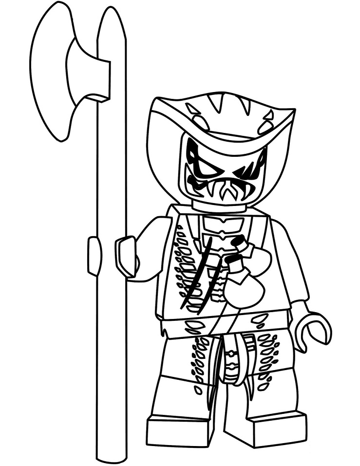 Desenho de Lego para Colorir Pdf Grátis