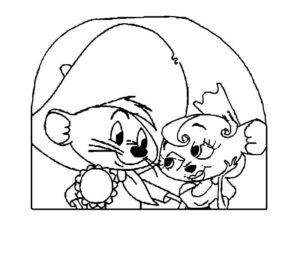 Desenho De Ligeirinho Com Namorada Em Passeio Para Colorir 300×263