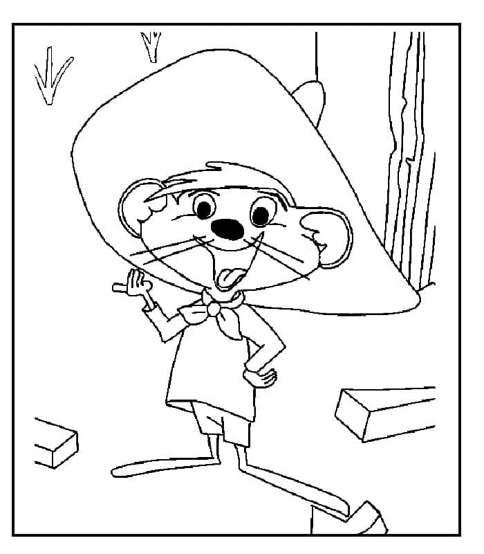 Desenho De Ligeirinho Sorrindo Para Colorir