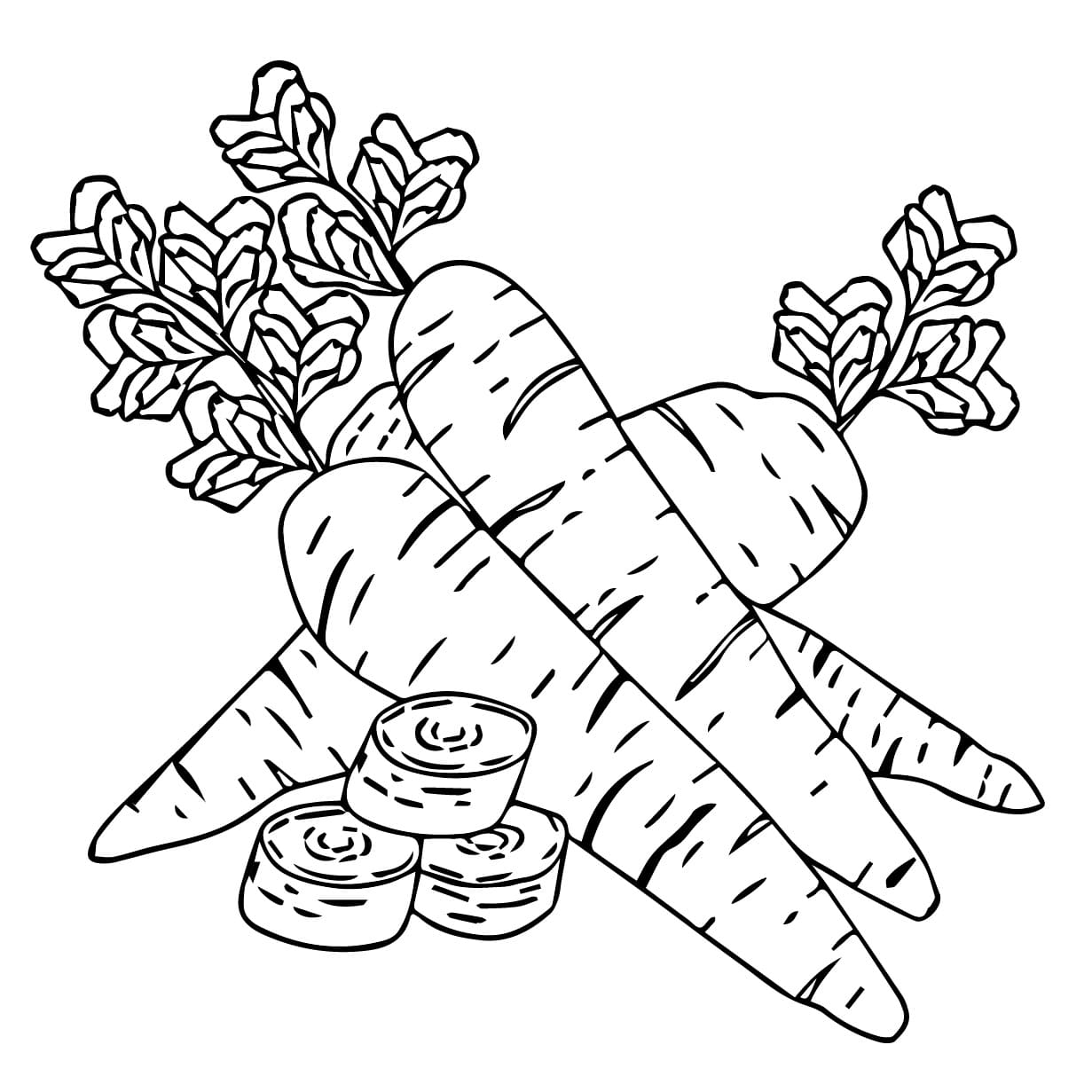Desenho de Mandioca para Crianças de 3 Ano para Colorir Desenho de Mandioca para Crianças de 3 Ano para Colorir