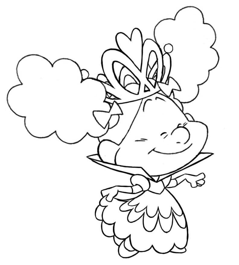 Desenho Lili Meu Amigaozao Para Colorir
