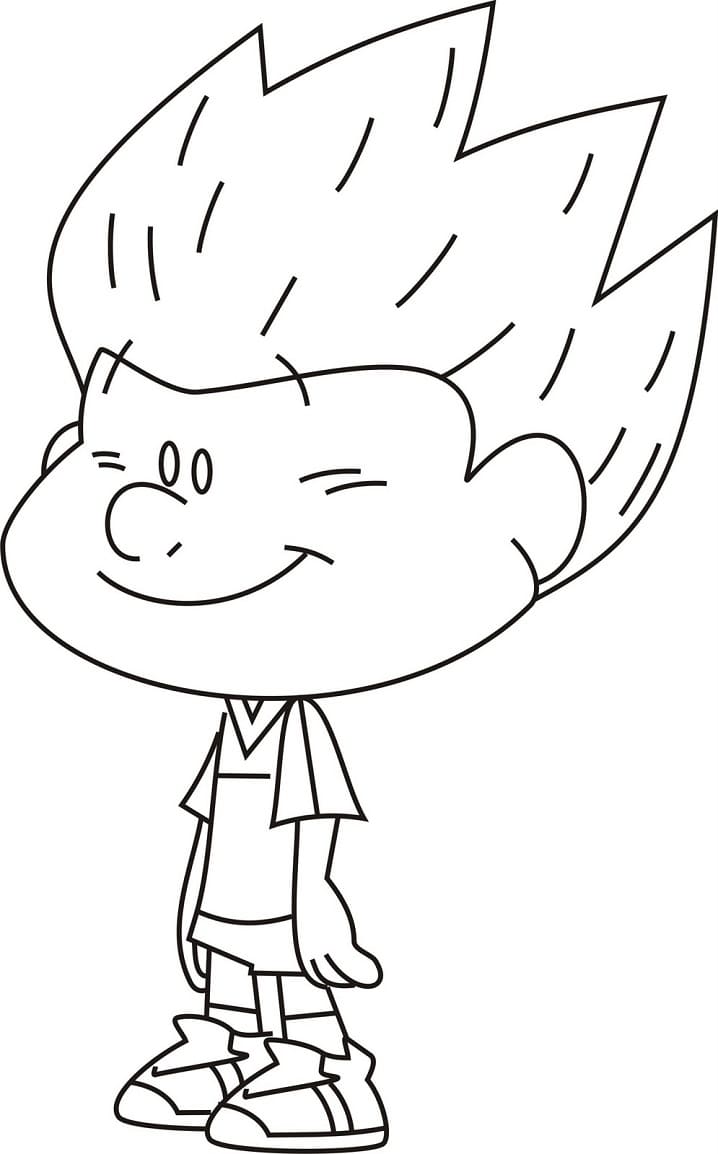 Desenho Matt De Meu Amigaozao Para Colorir