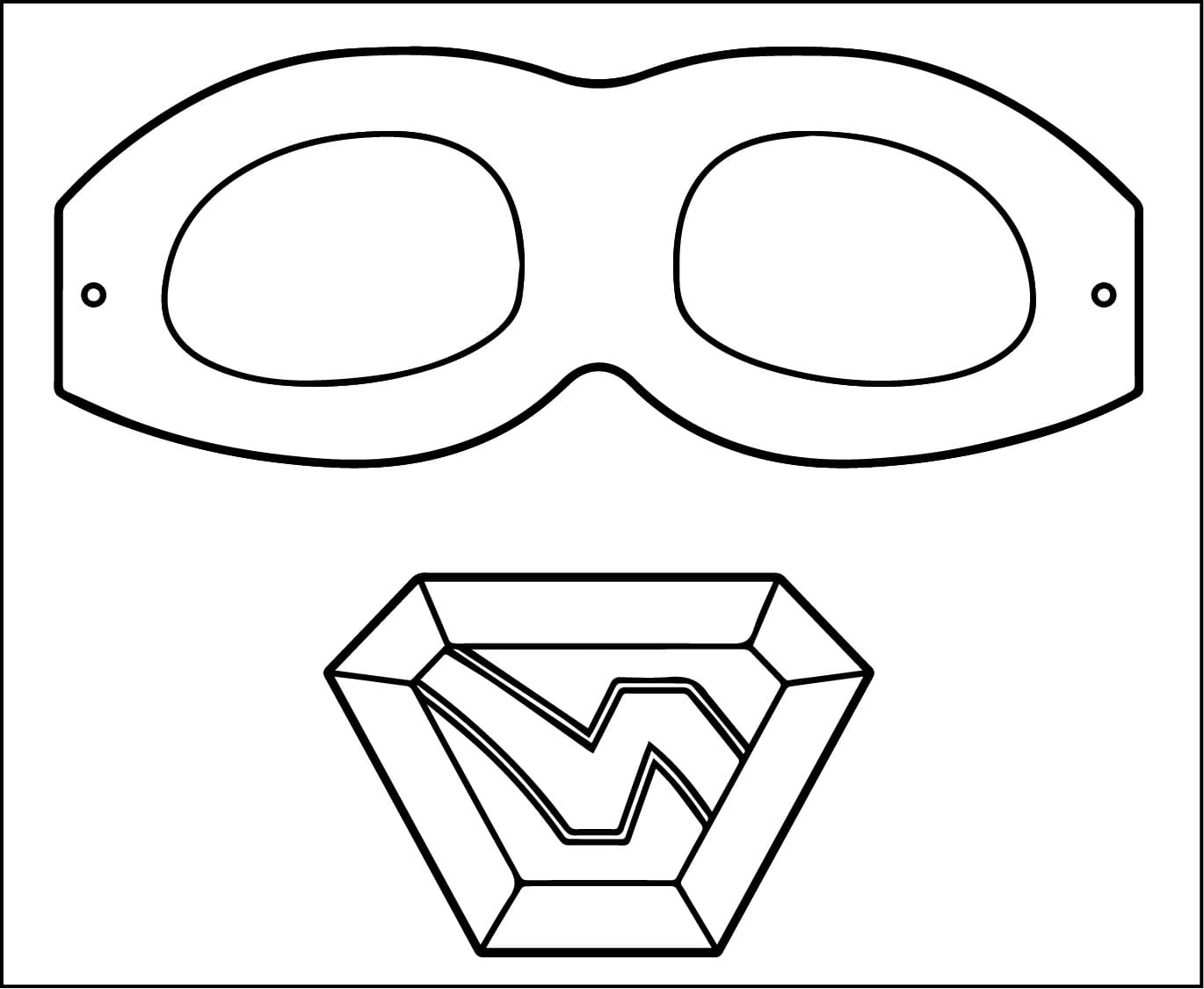 Desenho De Mighty Express grátis Para crianças Para Colorir