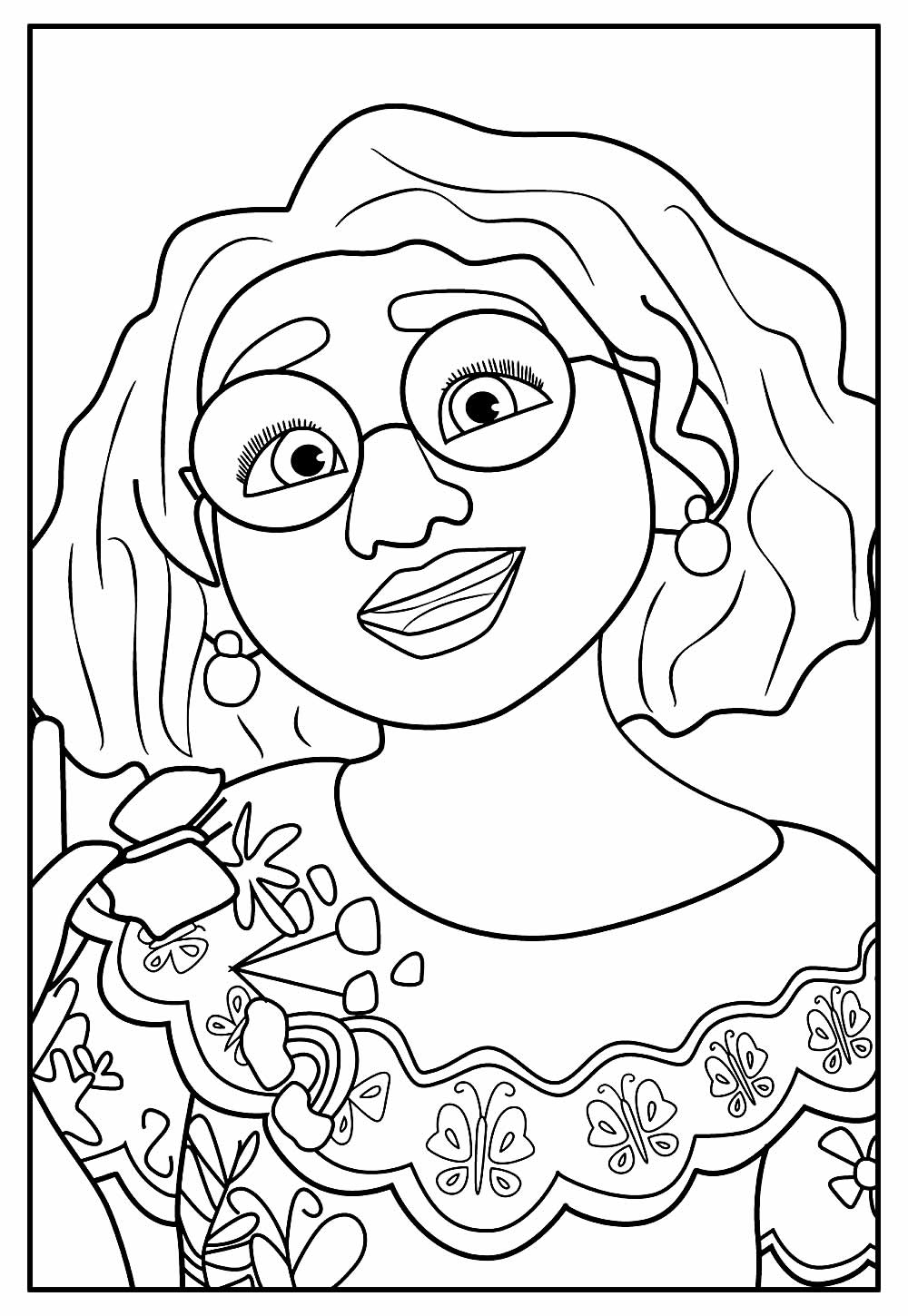 Mirabel Madrigal para Colorir