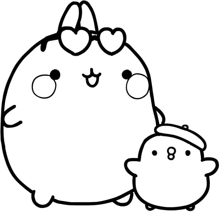 Molang para Colorir